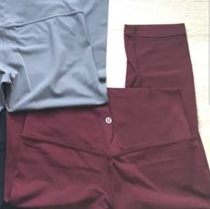 SOLD Lululemon Deep Rogue Align leggings